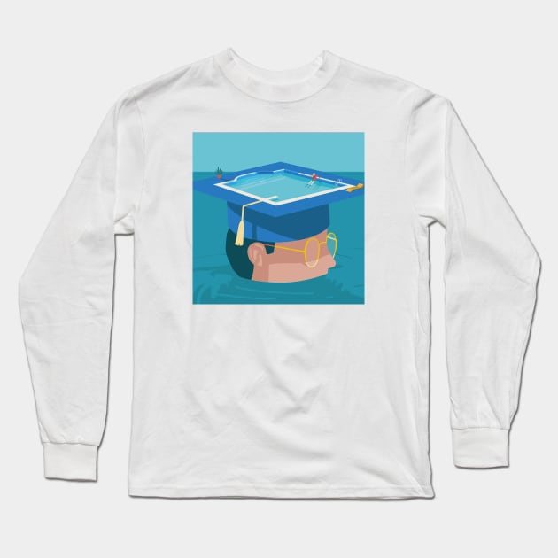 Graduation Long Sleeve T-Shirt by fabiengilbert